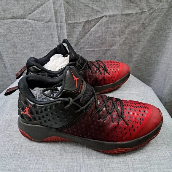 %Nike Air Jordan Extra Fly Basketball Shoes Sz 11.5 Red Black Jumpman AJ11 main image 5